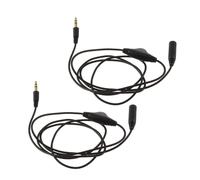 Câble d'extension audio 3,5 mm mâle vers femelle, poulie, câble de réglage audio