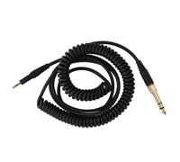Câble d'extension AUX pour casque audio, câble spiralé pour casque audio, adaptateur plaqué or, câble de remplacement, fil durable, extensible