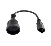 Câble d'extension C14 vers port femelle standard national C14 vers SAA Australie Connecteurs standard Câble d'extension d'alimentation