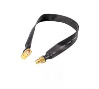 Câble d'extension coaxial plat de 27 cm RPSMA mâle vers femelle pour réseaux sans fil multipoints IoT M2M nœuds et comptage intelligent compatible avec les mineurs de hotspot hélium