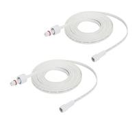 Câble d'extension compatible avec lumières extérieures permanentes Govee, cordon d'alimentation pour Govee H705A, H705B, H705C, H706A, H706B, H706C, câble étanche IP68 (508 cm)