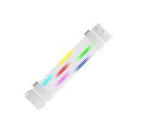 Câble d'extension d'alimentation ARGB personnalisable avec éclairage synchronisé pour cartes mères 24 broches douanes PC Build Accessory CPU Extension d'alimentation