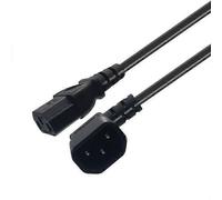 Câble d'extension d'alimentation C14 vers C13 mâle coudé IEC 320 C14 mâle vers C13 femelle, pour onduleur PDU, cordon secteur VDE H05VV-F (0,6 m)