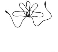 Câble d'extension d'alimentation CC 12 V pour caméra de vidéosurveillance PSU 10 m de long, 2 connecteurs de 1 mm pour systèmes de surveillance (2 mètres)