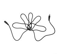 Câble d'extension d'alimentation CC noir longue durée 10 m pour caméra de surveillance (2 mètres)