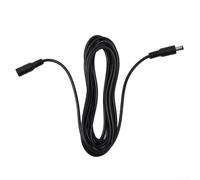 Câble d'extension d'alimentation CC noir longue durée 10 m pour caméra de surveillance (3 mètres)