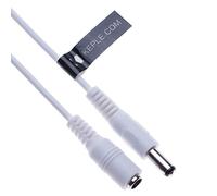 Câble d'extension d'alimentation DC 2.1mm / 5.5mm Mâle à Prise Femelle Connecteur 10m Adaptateur de Cordon CCTV Compatible avec CCTV Security Camera, IP Camera, DVR Standalone, LED Strip, Moniteurs