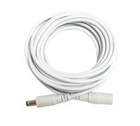 Câble d'extension d'alimentation de relocalisation 5,5, blanc, 3 m | Guide de routage des étagères en ligne 75 W