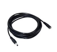Câble d'extension d'alimentation de relocalisation 5,5, noir, 3 m | Guide de routage des étagères en ligne 75 W