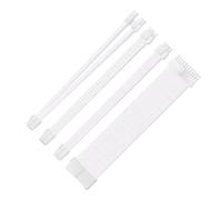 Câble d'extension d'alimentation d'ordinateur 30CM- Tout blanc