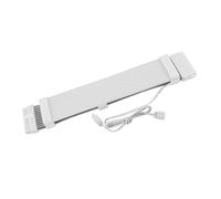 Câble D'extension d'alimentation RVB, Kit de Câble RVB Adressable 18 AWG ARGB PSU Câble D'extension pour Ordinateur de Bureau avec 5 V 3 Broches, (Câble néon ARGB de la Carte