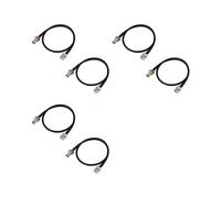 Câble D'Extension D'Antenne de Microphone Sans Fil de 2 Pieds avec Connecteur BNC, Lot de 6 pour Systèmes de Montage en Rack