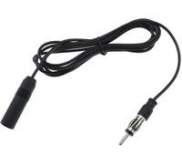 Câble d'extension d'antenne radio FM AM stéréo de voiture 2 m - Connecteur DIN - Câble coaxial pour voiture audio stéréo - Unité hôte CD - Lecteur multimédia