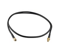 Câble d'extension d'antenne SMA Mâle vers Femelle RG58 Câble Coaxial 1M Compatible avec Radio Ham Kenwood,BaoFeng Wouxun,Icom,Yaesu,Vertex Standard Horizon Marine VHF Radio