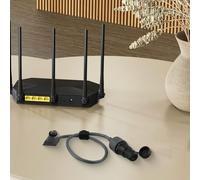 Câble d'extension d'antenne Starlink pour SPX vers V2 avec indice d'étanchéité IP68 et broche T568B pour une connectivité sans couture du routeur (coude A)