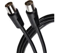 Câble d'extension d'antenne TV coaxial RF mâle vers RF femelle 1 m