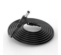 Câble d'Extension DC 3M pour Amazon Echo Dot (3ème, 4ème, 5ème générations), Echo Show 5 (1ère, 2ème générations), Echo Spot, Echo Dot 3ème, etc. - Câble d'alimentation DC 18AWG en Cuivre, Noir