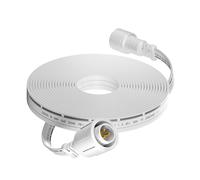 Câble d'extension de 3 m pour lumières extérieures permanentes Eufy E22, cordon étanche IP68 pour Noël, Halloween, éclairage paysager, patio, toit, décoration de cour