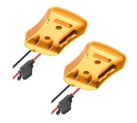 Câble d'extension de batterie multifonction 18 V avec protection contre les surcharges - Adaptateur d'alimentation pour outil électrique et éclairage urgent - Câble d'alimentation externe