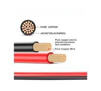 Câble D'Extension de Batterie Supplémentaire 8AWG pour Borne à Anneau Torique M8 Vers Fil D'Alimentation XT150, 1 M, pour Station