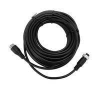 Câble d'extension de caméra de recul 4 broches 32,8 pieds 10 m Stable en cuivre pur blindé pour caméra de recul pour camion remorque bus RV avec connecteur d'aviation conception (10m / 32.8ft)