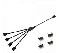 Câble D'extension De Carte Mère D'ordinateur, Câble D'extension D'interface RVB, Hub De Connecteur 5 V ARGB 3 Broches 1-4