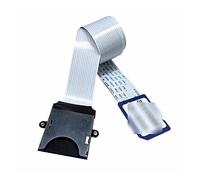 Câble d'extension de carte SD vers SD Adaptateur de lecture de carte Extension flexible Micro-SD vers SD/SDHC/SDXC Extension de carte mémoire Linker
