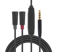 Câble d'extension de carte son 130cm, câble de remplacement pour casque Sennheiser IE8I IE80 IE80S