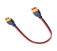Câble d'extension de charge mâle vers femelle, connecteur en PVC pour configurations de batterie, lien d'alimentation flexible pour appareils électroniques mâles et femelles, câble d'extension de