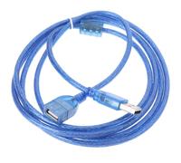 Câble d'extension de données USB 2.0 A mâle à femelle, bleu, 0.3M/0.5M/1M/1.5M/2M