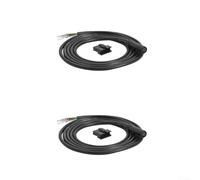 Câble d'extension de jeu pour scooter Kugoo M2 | 5 broches femelle vers mâle, installation et jeu, corrige les erreurs du tableau de bord, boîtier ABS noir, longueur 80 cm