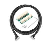 Câble d'extension de ligne d'alimentation automatique mis à jour pour imprimante 3D Snapmaker U1, câble GH1.25-15P de 100 cm avec carte adaptateur, connecteur 15P JST GH 26 AWG 1,25 mm avec fil et