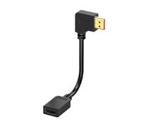 Câble d'extension de ligne vidéo HDTV 4K mâle vers femelle pour ordinateur portable HDTV et adaptateur mâle vers femelle plus efficace