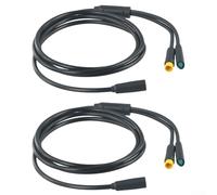 Câble d'extension de moteur de vélo électrique de type 1T2 pour Bafang M500 M510 pour M600 M800 M820 - Longueur 125 cm pour une installation propre sur le disque