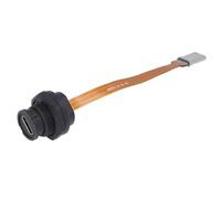 Câble D'extension de Panneau de Connecteur USB C 0,1 M Type C Mâle à Femelle Rallonge Boucle de Verrouillage IP67 IP68 Câble D'extension USB C pour équipements Mécaniques