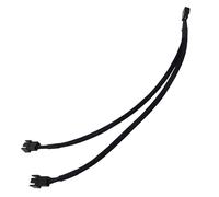 Câble d'extension de ventilateur à 3 broches pour boîtier d'ordinateur, carte mère, câbles d'alimentation, connecteurs durables pour répartiteurs de carte mère, connexion parallèle