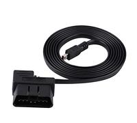 Câble d'extension de voiture 16 broches OBD2 vers USB connecteur d'adaptateur de de port femelle 180 cm adaptateur d'extension de diagnostic OBD-II OBD2 EOBD 16 broches vers mini