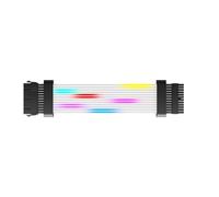 Câble d'extension décoratif ARGB 24 broches GPU - Contrôle de l'éclairage - Durabilité - Bandes lumineuses ARGB pour PC construit une extension d'alimentation CPU