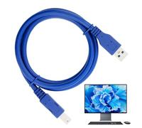 Câble d'extension d'imprimante | Câbles de haute vitesse de 9,8 Ft | Connecteur USB 3.0 Plug And | Données 5GBPS transférées pour clavier, lecteur, impression, appareils photo