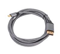 Câble d'extension Displayport 1.4 mâle vers mâle 8K @ 60 Hz - Port de transmission bidirectionnel vers adaptateur USB C