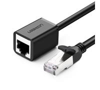 Câble d'extension Ethernet FTP à paires torsadées RJ45 Cat 6 1000 Mbps noir de 2
