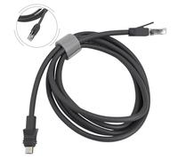 Câble d'extension Ethernet pour routeur Starlink plat haute performance - Câble en cuivre étamé - Gris - 2 m