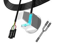 Câble d'extension externe pour bouton d'alimentation d'ordinateur avec matériaux ABS pour un accès facile et un démarrage rapide Commutateurs d'alimentation PC étendus