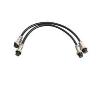 Câble d'extension femelle à femelle GX16 2/ 3/ 4 /5/ 6/ 7/ 8 /10 broches, connecteur d'aviation GX-16, caméra de vidéosurveillance DVR de sécurité avec longueur 20cm 30cm 50cm 1m 2M 1 pièce(7 pin fema