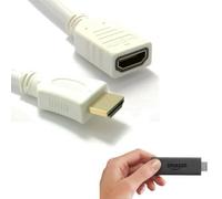 Câble d'extension Fire Stick TV HDMI mâle vers femelle 0,5 m