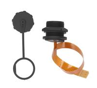 Câble d'extension Flexible pour Prise SIM - Longueur 20 cm - Montage sur Panneau fileté étanche IP68 - Connecteur de Carte SIM Femelle à mâle - Construction en Laiton et PA66 -