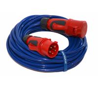 Câble d'extension Grip courant fort H07BQ-F 5x2,5 mm² (5g2,5) 16A 1-50 m
