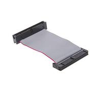 Câble D'extension IDE Ruban IDE 40 Broches Mâle À Femelle L = 3 71 Pouces Pour Cordon De Ruban Gris Pour Connecteur Adaptateur PATA 3 5" Extenseur Répartiteur Convertisseur De Ventilateur Module