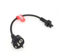 Câble d'extension IEC C5 vers Europe Schuko CEE 7-7 pour Ordinateurs Lenovo, téléviseurs, moniteurs, imprimantes