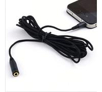 Câble d'extension Jack 3.5mm femelle vers mâle F/M pour écouteurs stéréo, cordon AUX pour haut parleur de téléphone MP3, 10 pieds